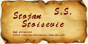 Stojan Stoišević vizit kartica